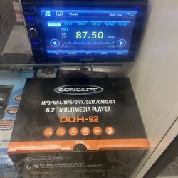 6.2” LCD Double Din.. brand new