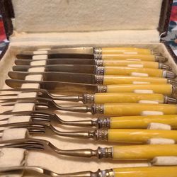 19th Century Silverware Boxset