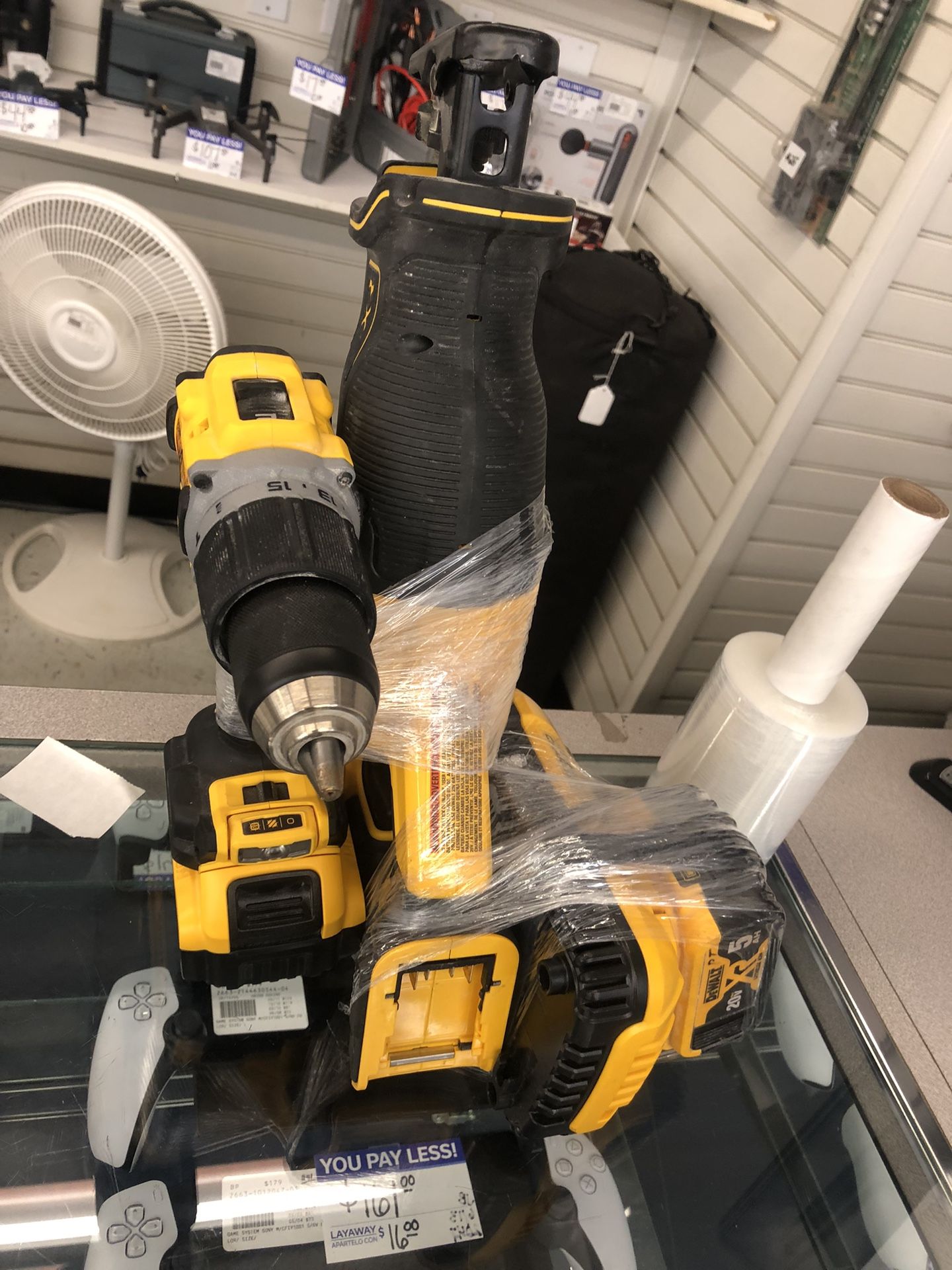 DeWalt XR Hammer Drill &SAWZALL @$275