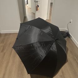 Like New - Heavy Duty Black Stick Umbre