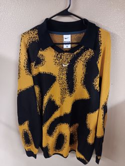 Nike Long Sleeve Knit Polo Sweater