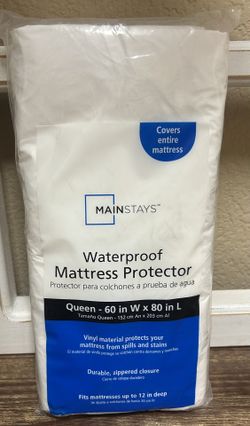 Mattress Protector Waterproof- NEW Unopened Original Packaging 