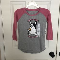 Girls Wallflower Long Sleeve T Shirt 