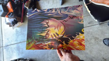 3d poster sticker
