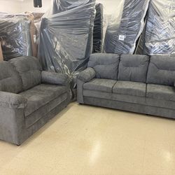 New sofa and loveseat set