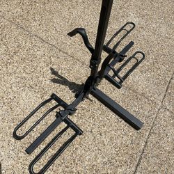 Like New Foldable Heavy Duty Bike Rack For Two Bikes 