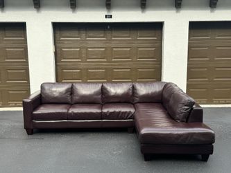 Sectional Couch/Sofa - Brown - Delivery Available 🚛