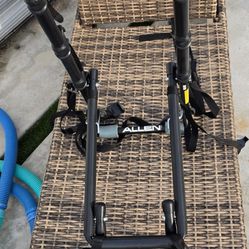 Allen Sports Deluxe 2-Bike Trunk Mount Rack, likely model 102DN