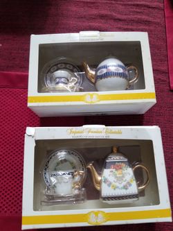Vintage Mini Teapot Sets. Each $15
