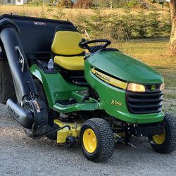 Lawn tractor with bagger for sale hotsell
