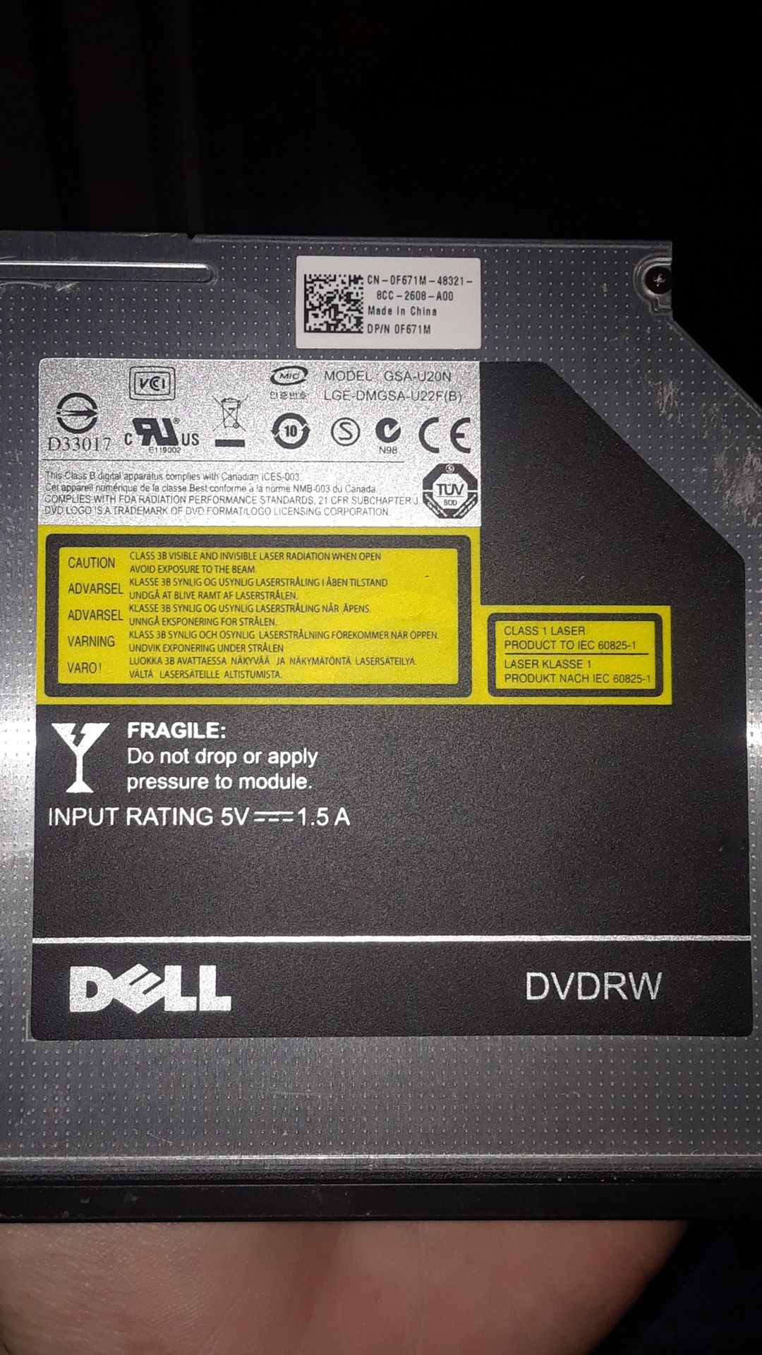 Dell DVDRW (internal)