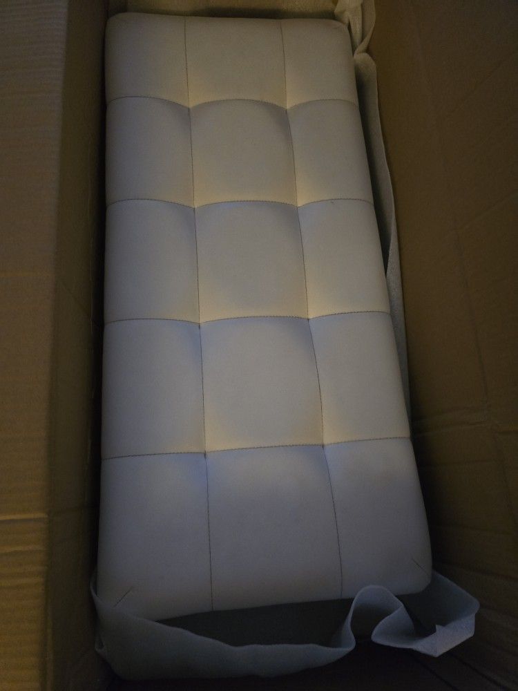 Piano Duet Bench WHITE