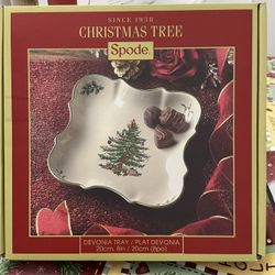 Spode Christmas Tree Devonia Tray 8 Inch