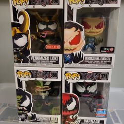 Funko Pop Venomized Exclusives 