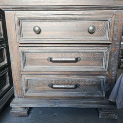 Vintage Finish Nightstand Set