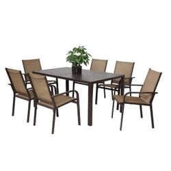 VERVEY 7-Piece Outdoor Patio Dining