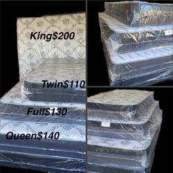 Mattresses King Queen Full Twin