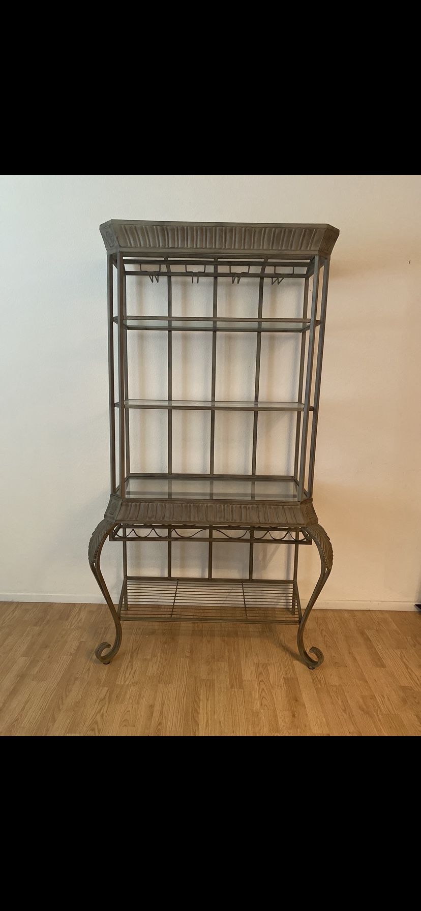Beautiful glass shelf