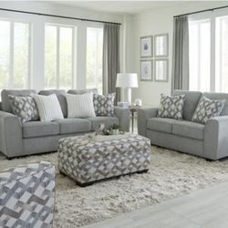 Gray Living Room Set 