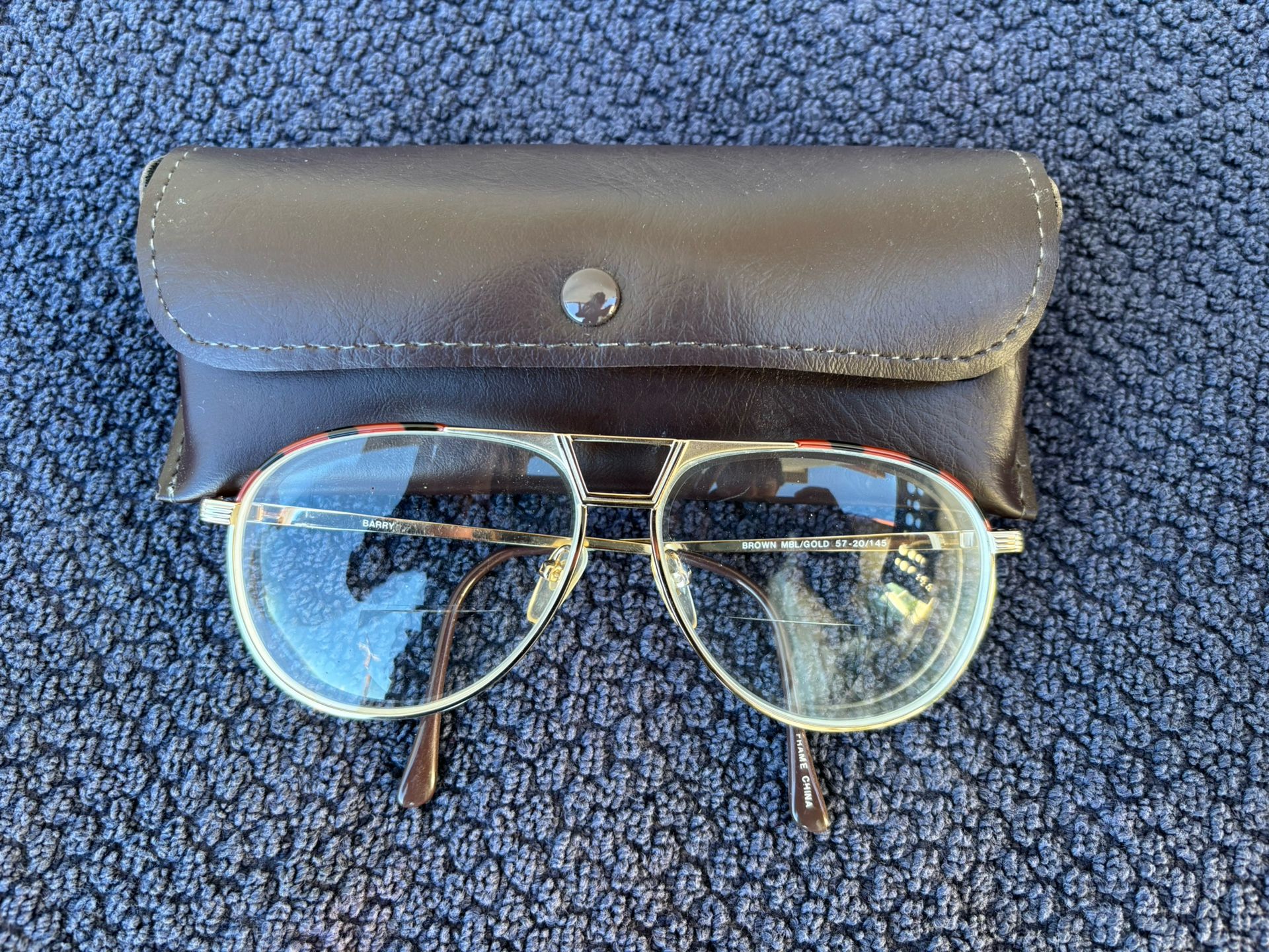 Vintage Reading Glasses With Case