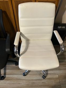 White office chair