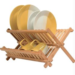 Bamboo Dish Rack