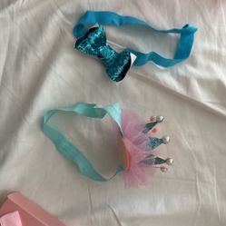 2 Baby Headbands 