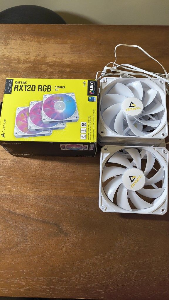 Corsair & Antec Case fans