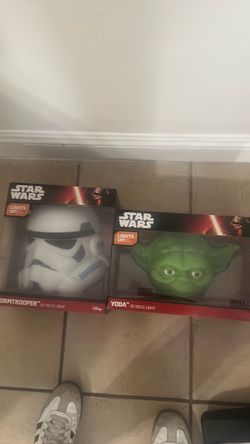 3D Light FX Star Wars Yoda / stormtrooperFace 3D Deco LED Wall Light