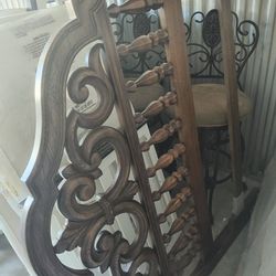 Queen Headboard And Rails 