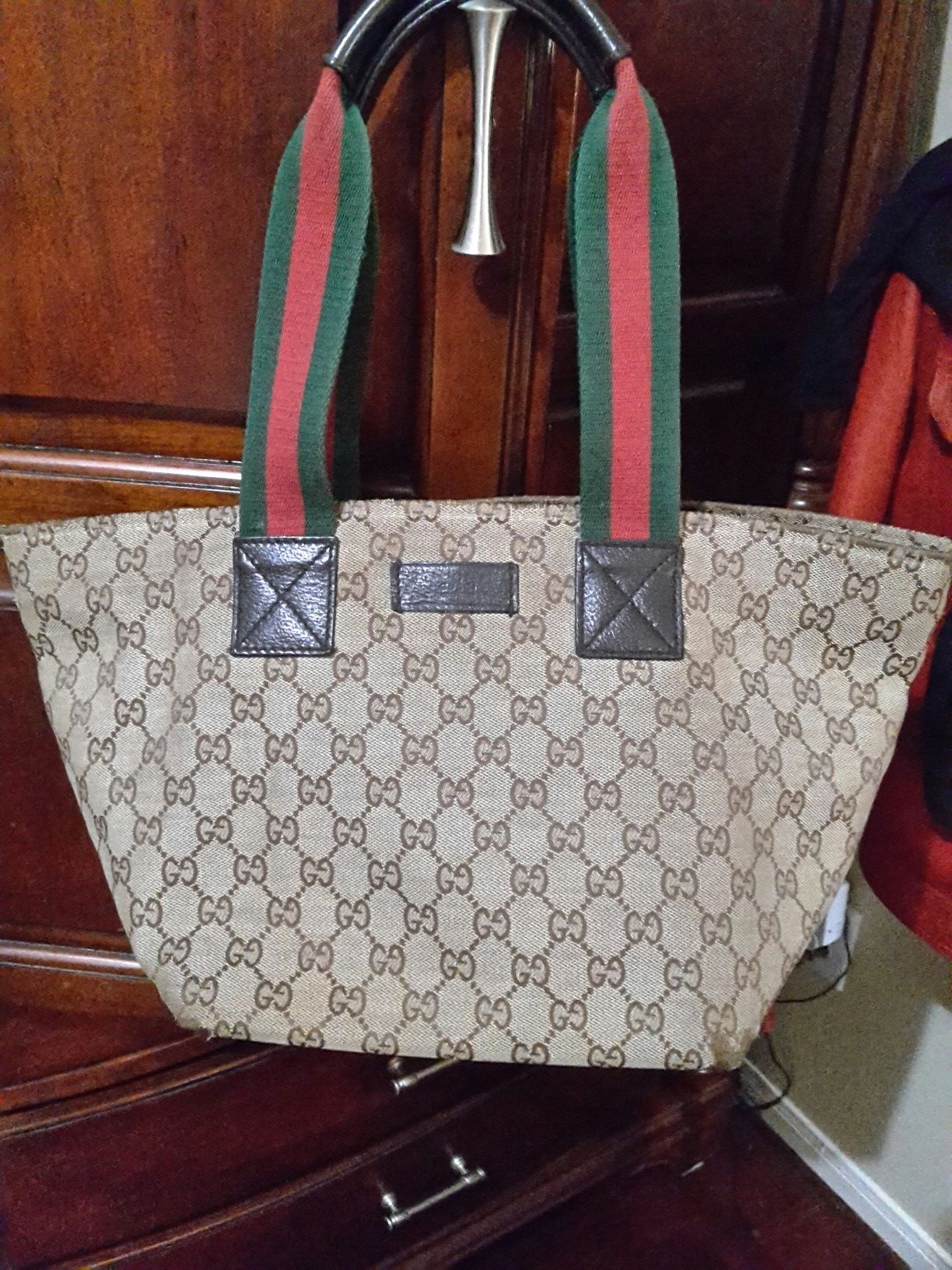 Gucci Supreme Canvas tote