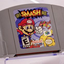 N64 Super smash Brothers Cartridge