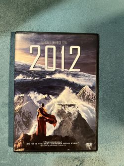 DVD used product no issues 2012 movie