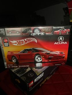 Hotwheels bricks Acura nsx