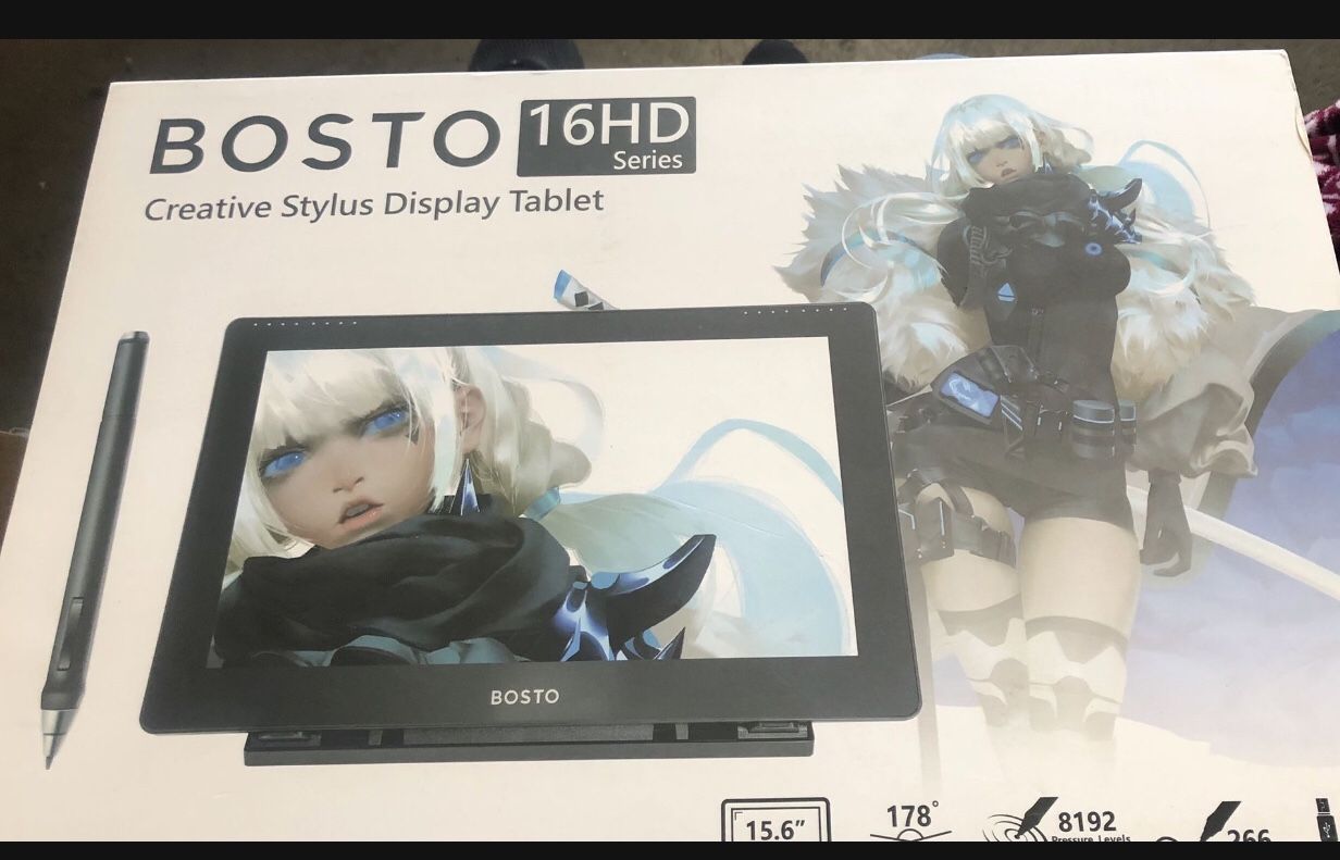 BOSTO BT-16HD Portable Inch LCD Graphics Drawing Tablet