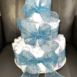 BABY SHOWER DIAPER CAKE 