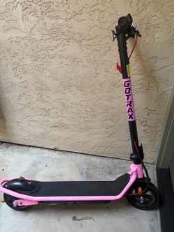 Pink GoTrax escooter
