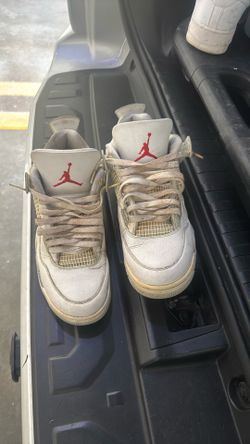 White Air Jordan Mens- size 9