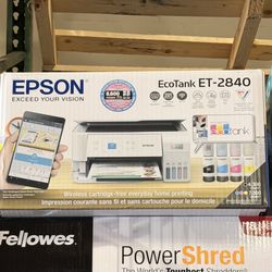 Epson EcoTank ET-2840 All-In-One Inkjet Printer Brand New In Box 