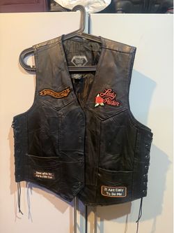 Woman’s leather Vest