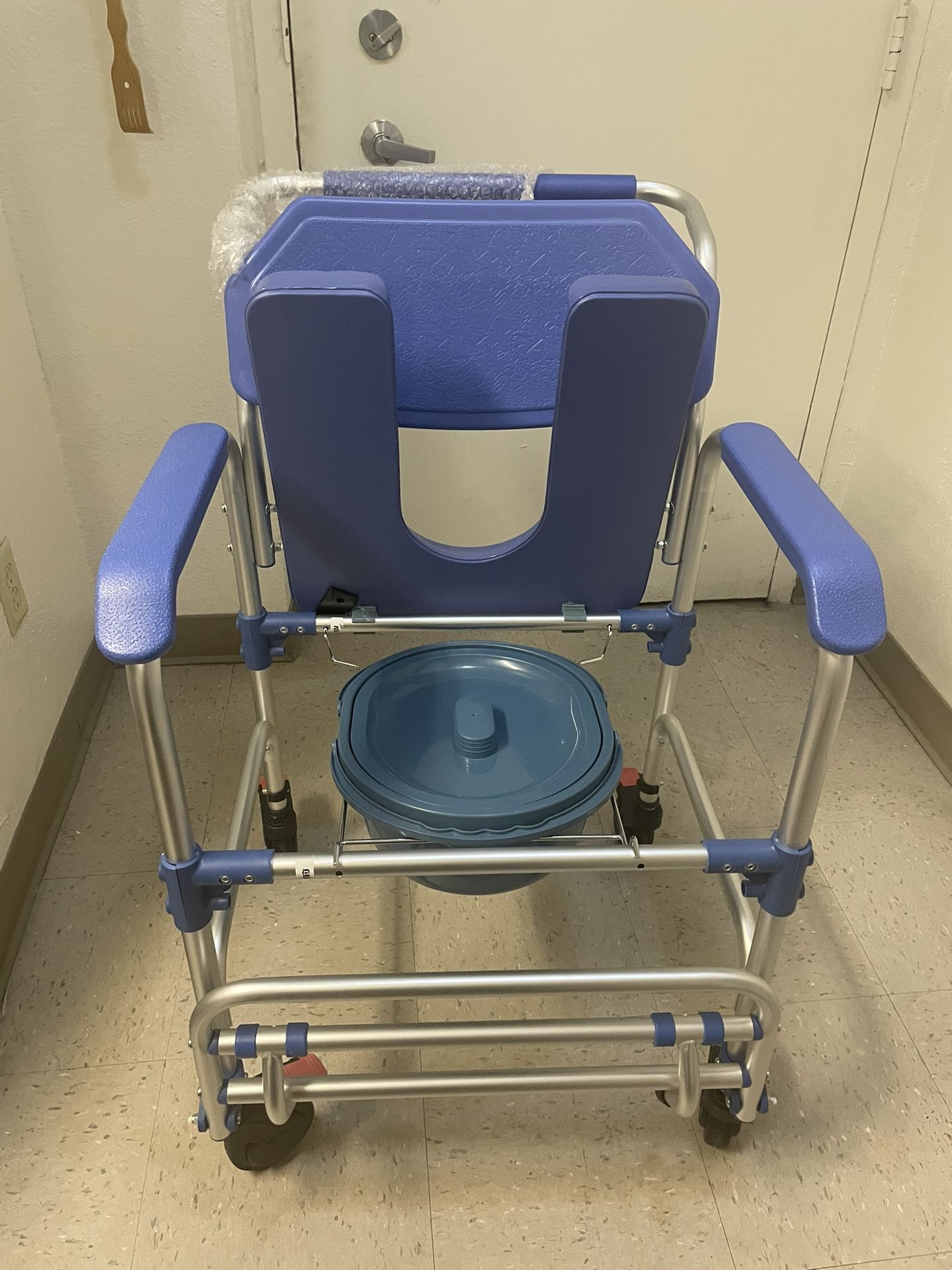 Handy Cap Toilet.  And  Shower. Bath