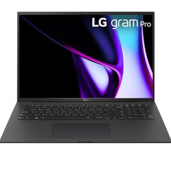LG gram Pro 17-inch Thin and Lightweight Laptop, Intel Evo Edition - Intel Core Ultra 7 processor, Windows 11 Home, 32GB RAM, 2TB SSD, NVIDIA RTX3050 