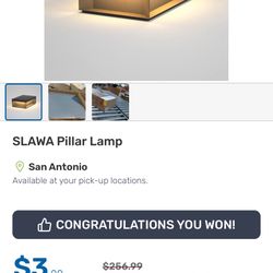 NEW SLAWA Pillar Lamp Post Light
