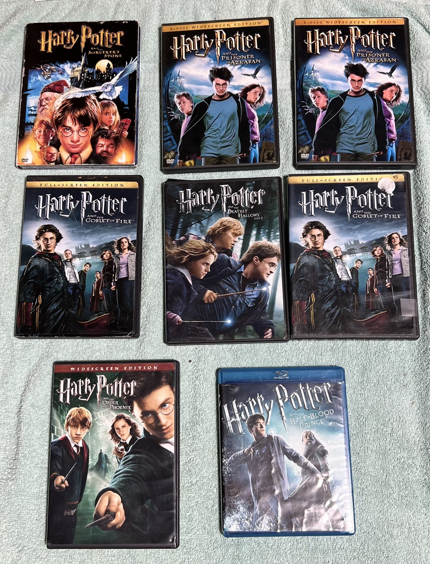 DVD’s Harry Potter