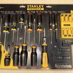 Christmas Gift Screw Driver Set Stanley 45 - Piece FatMax Screwdriver Set 