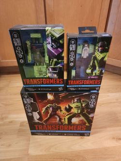 Transformers SS Hook, Longhaul, Scavenger,  Mixmaster, - Consrtucticons