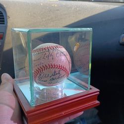 1937 San Francisco Seals Baseball Team Signatures