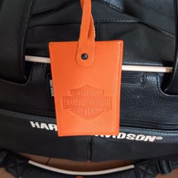 Harley Davidson Leather Duffle 