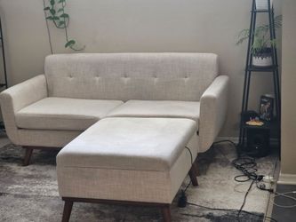 Sofa and ottoman