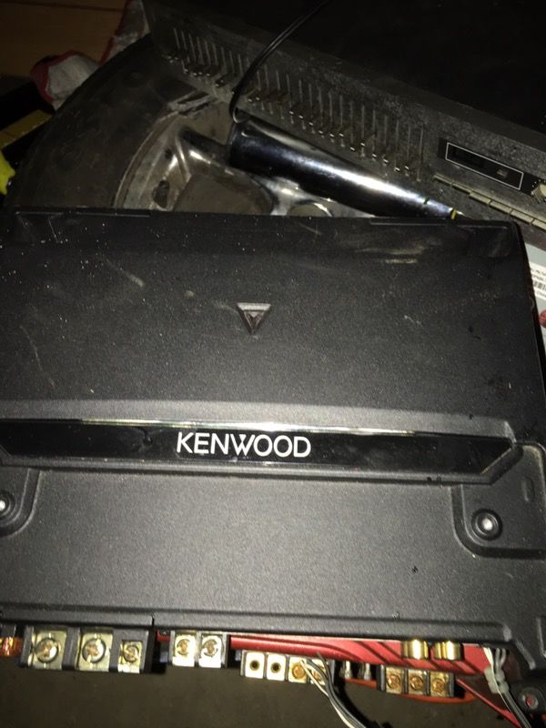 Kenwood car amplifier 500 watts